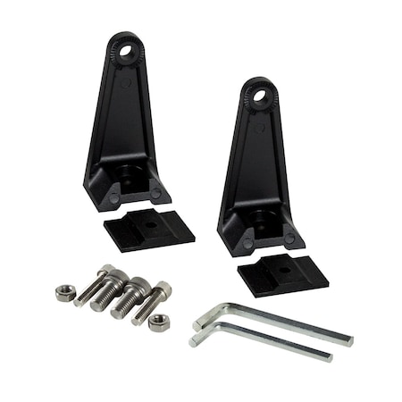 Heise Replacement Lightbar Mounting Brackets -Hardware HE-RMBK